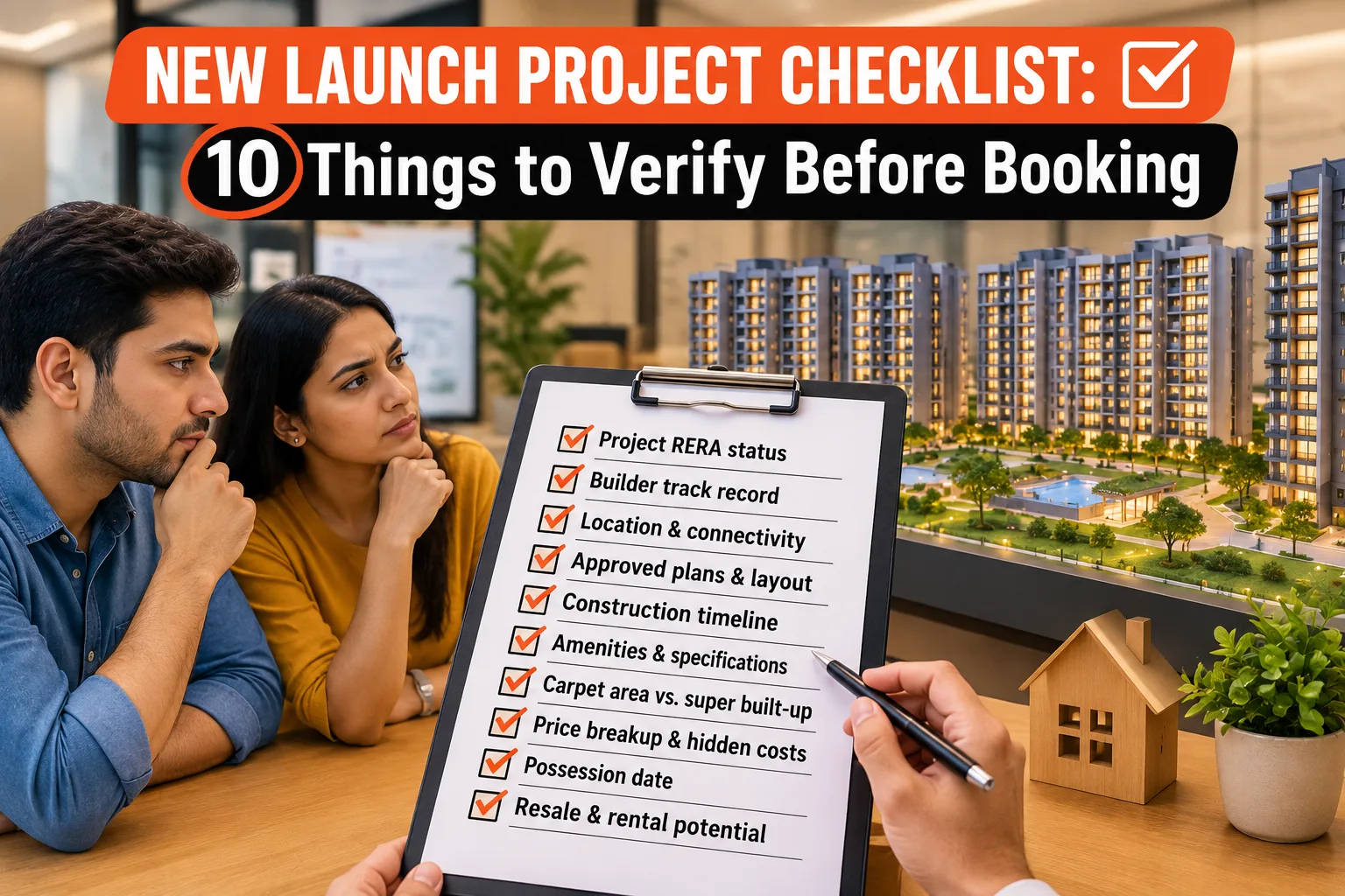 New Launch Project Checklist: 10 Must-Verify Points Before Booking