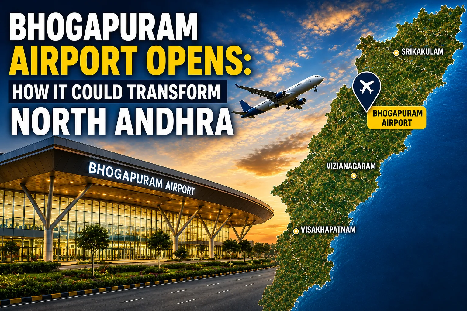 Bhogapuram Airport: North Andhra'S Economic & Real Estate Catalyst
