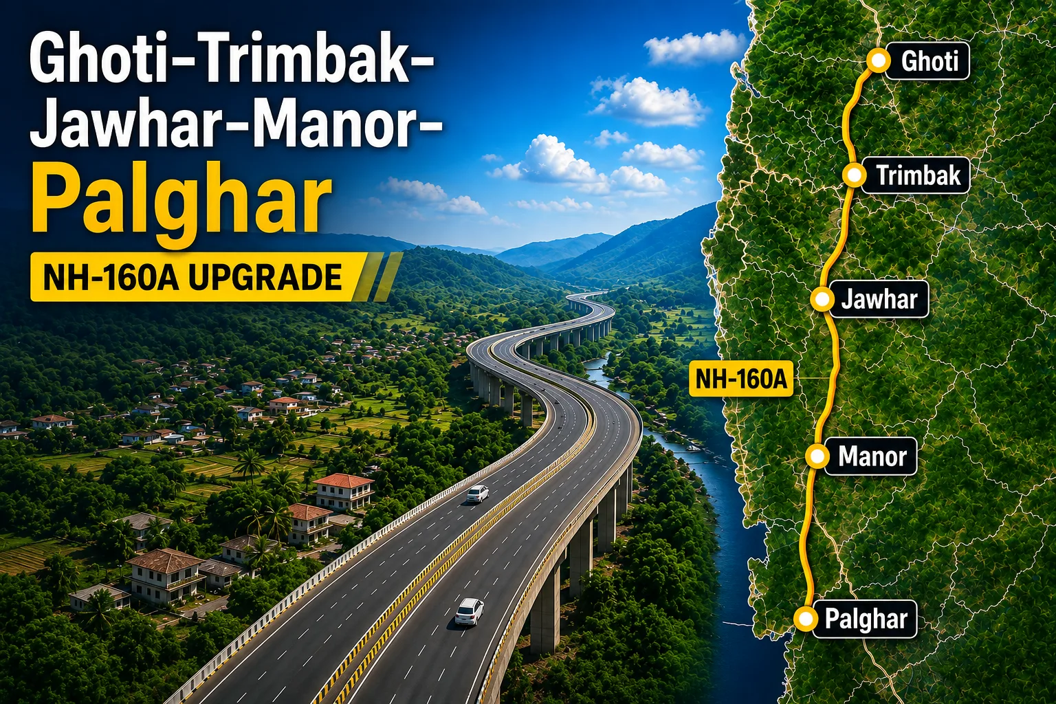 Nh-160a Upgrade: Maharashtra'S Travel & Trade Transformation