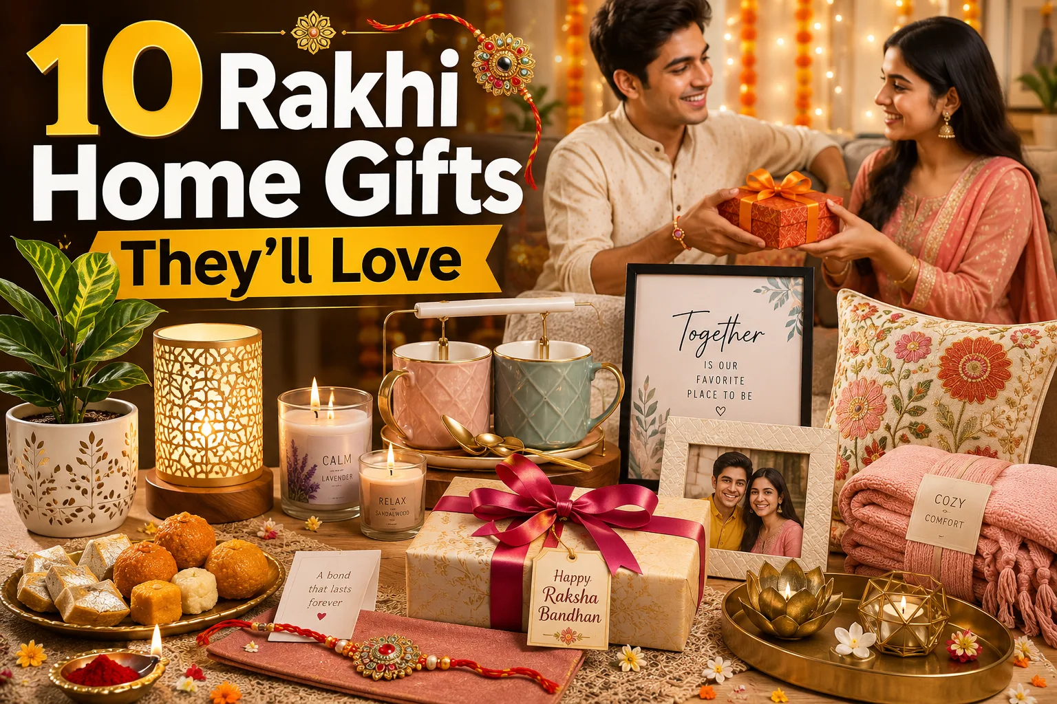 Raksha Bandhan 2026: 10 Home Gifts Your Sibling Will Love
