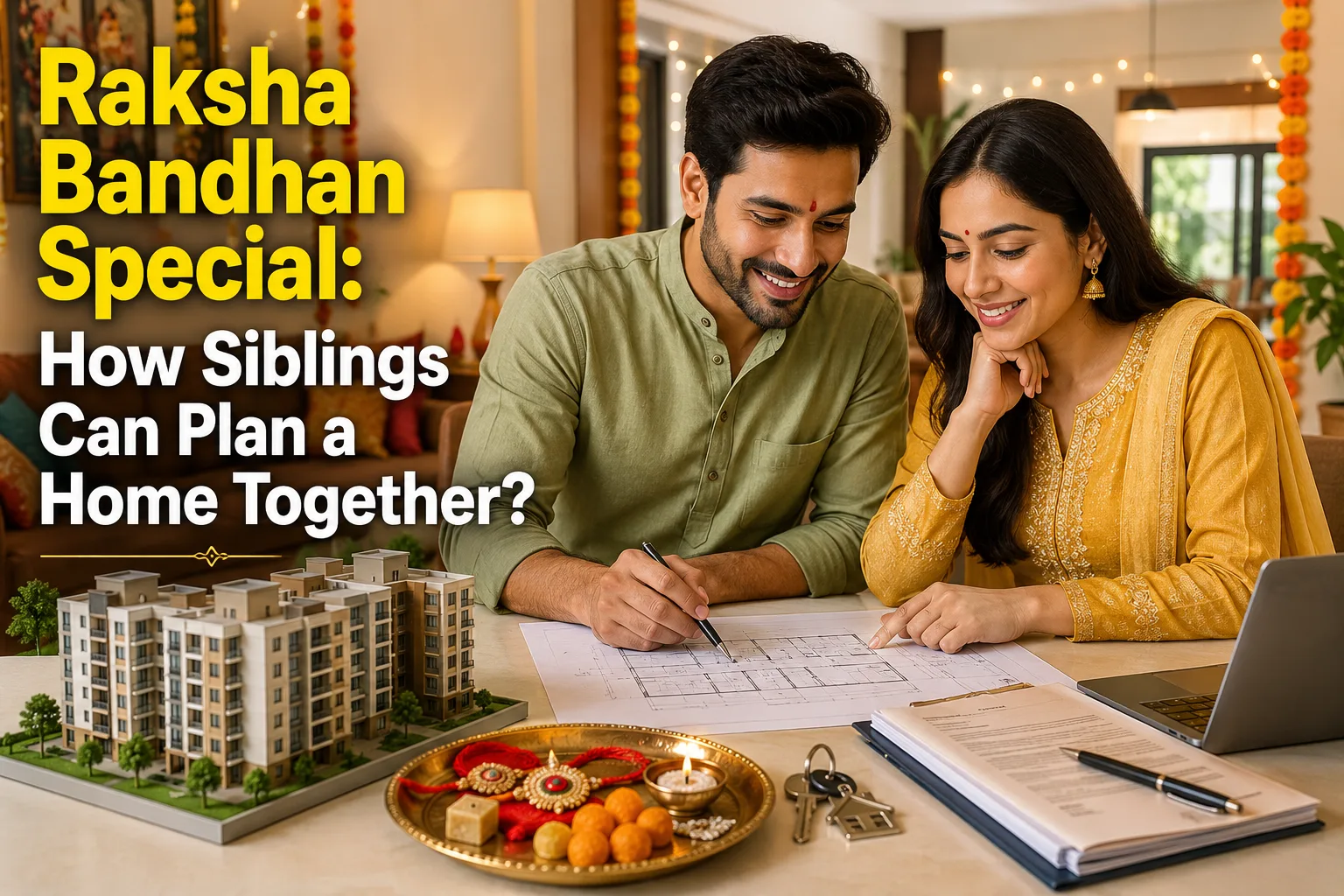 Raksha Bandhan: Siblings Buying Property & Home Loan Guide