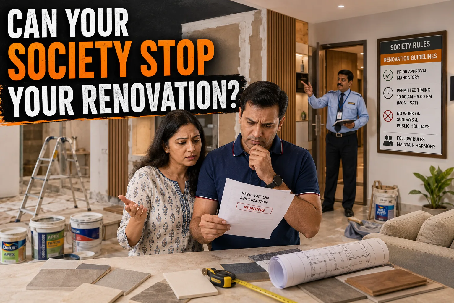 Flat Renovation Rules: Society Noc & Bye-Laws Guide