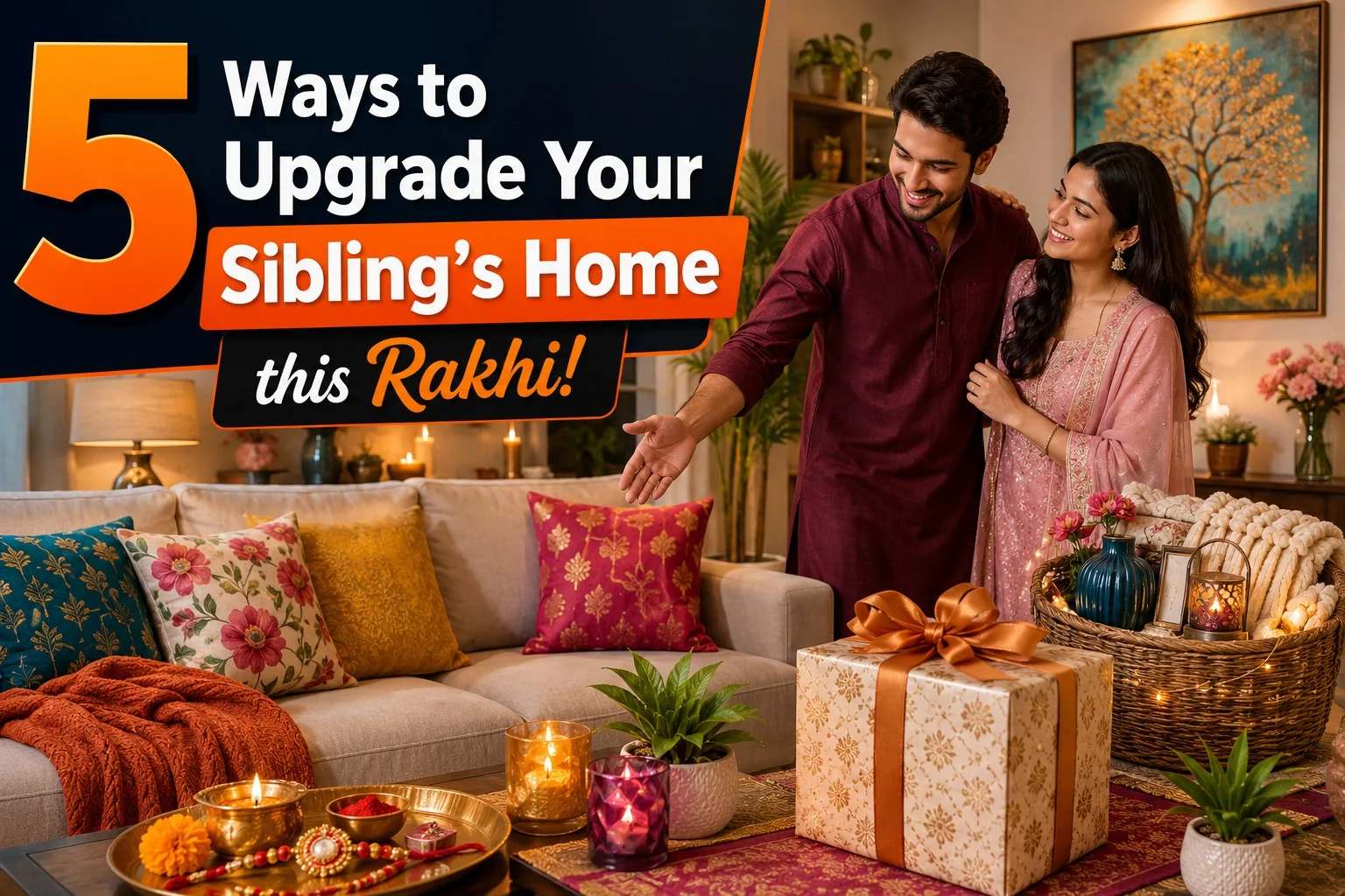 5 Ways To Beautify Sibling'S Home For Raksha Bandhan 2026