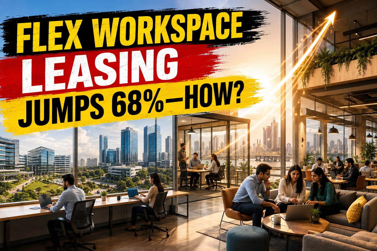 Flex Offices Boom: GCCs Propel India'S Record Growth