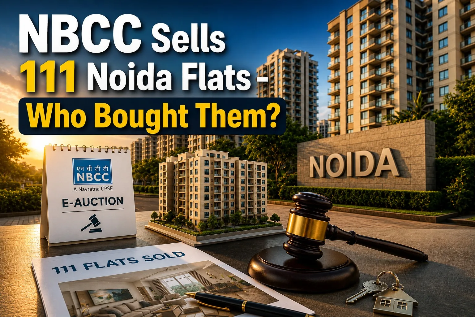 Nbcc Sells Noida Tower For ₹416 Cr: Amrapali Project Boost
