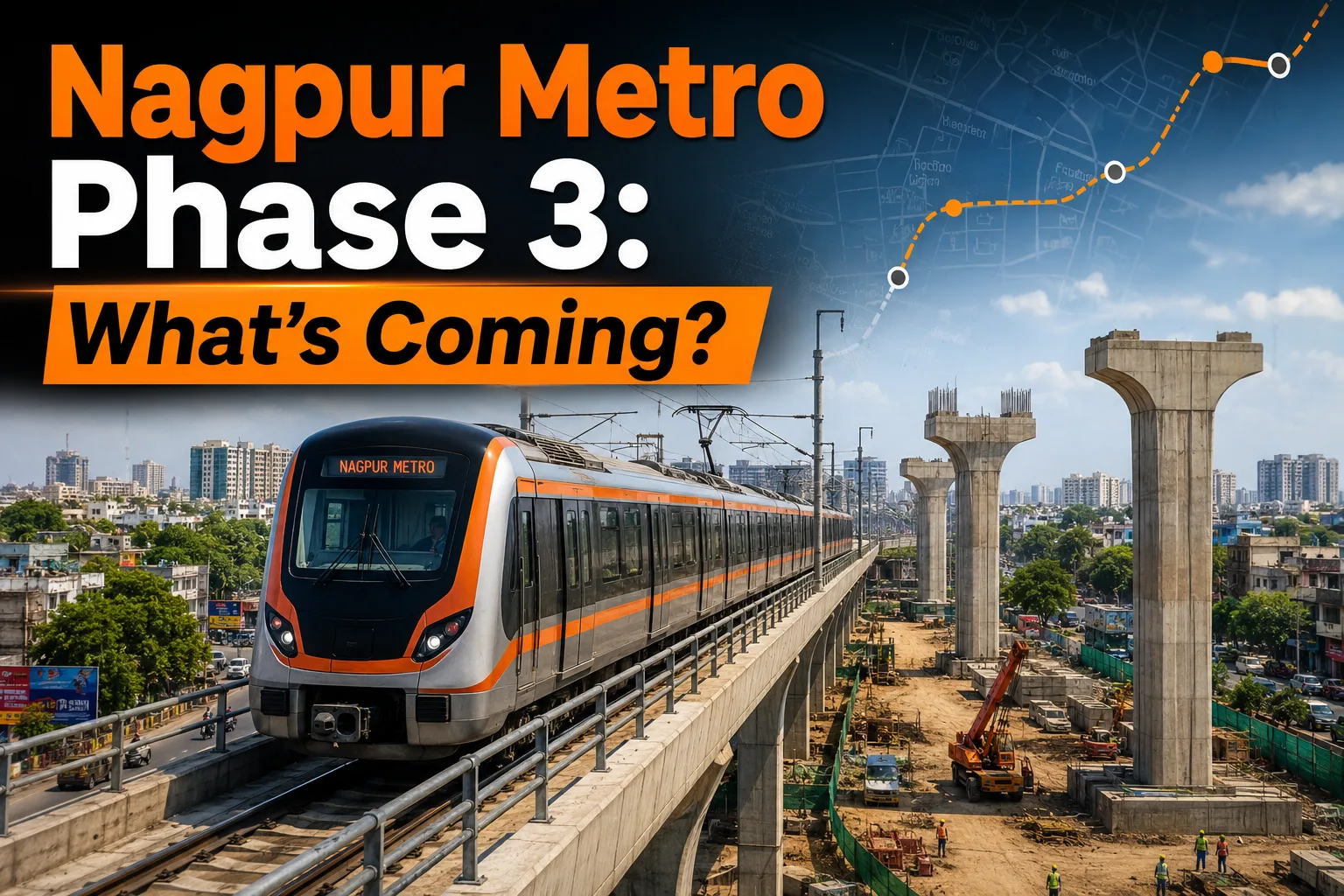 Nagpur Metro Phase 3: Ambitious Rail Expansion Planned