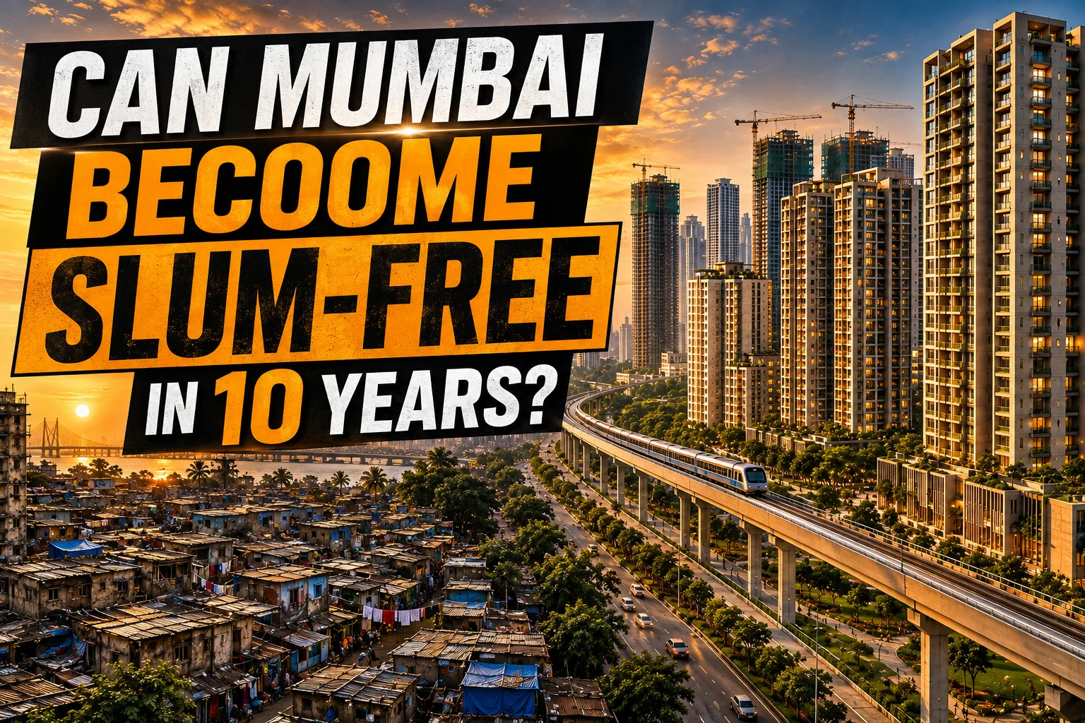 Mumbai Slum-Free: Fadnavis'S Decade-Long Cluster Development