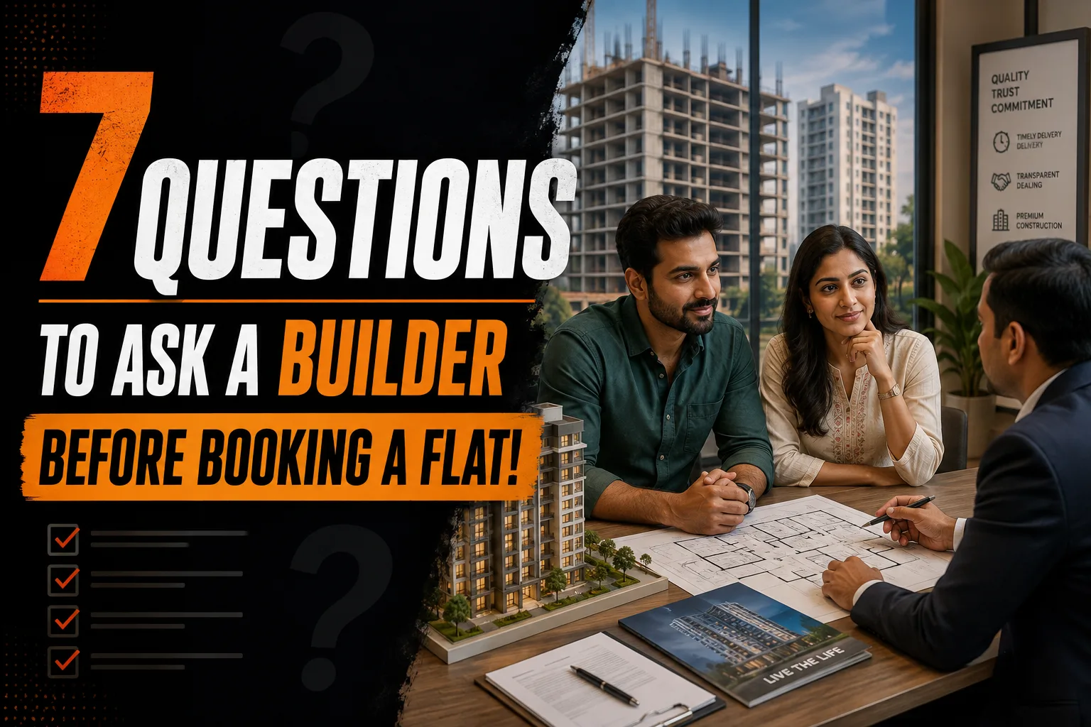 7 Crucial Questions To Ask Builders Before Booking Your Flat