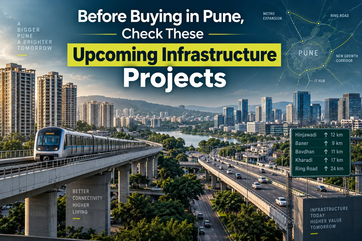 Pune Infrastructure Projects: What Property Buyers Need To Know