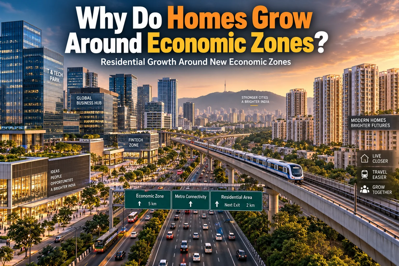 Residential Growth: India'S New Economic Zone Real Estate Boom