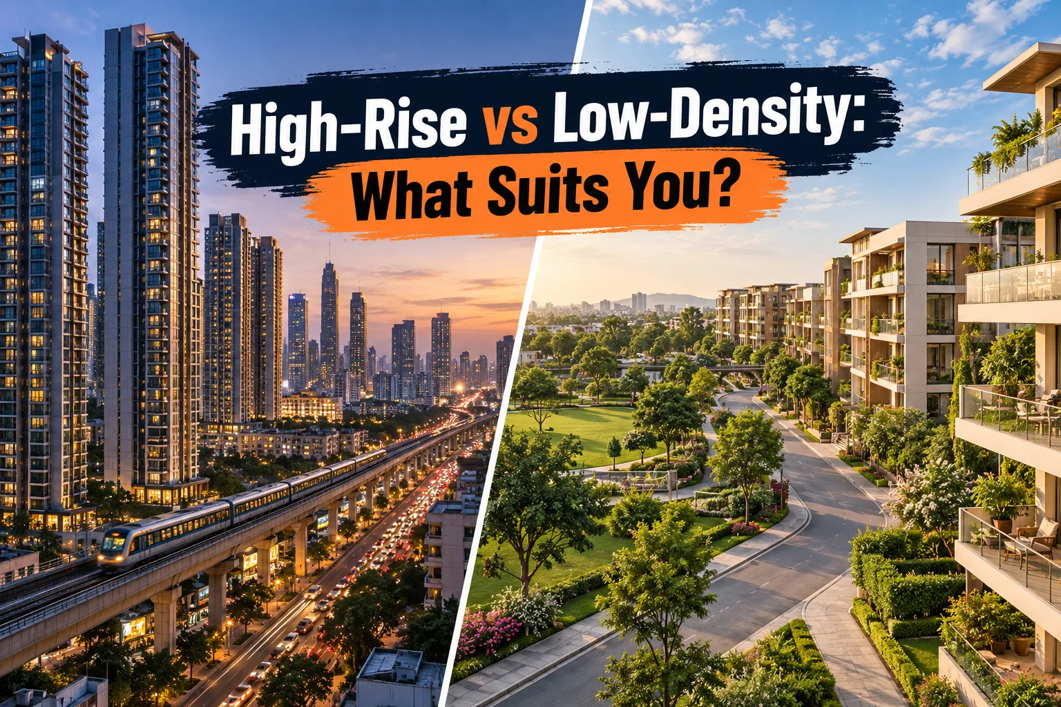 High-Rise Vs. Low-Density Housing: Your Perfect Home Guide