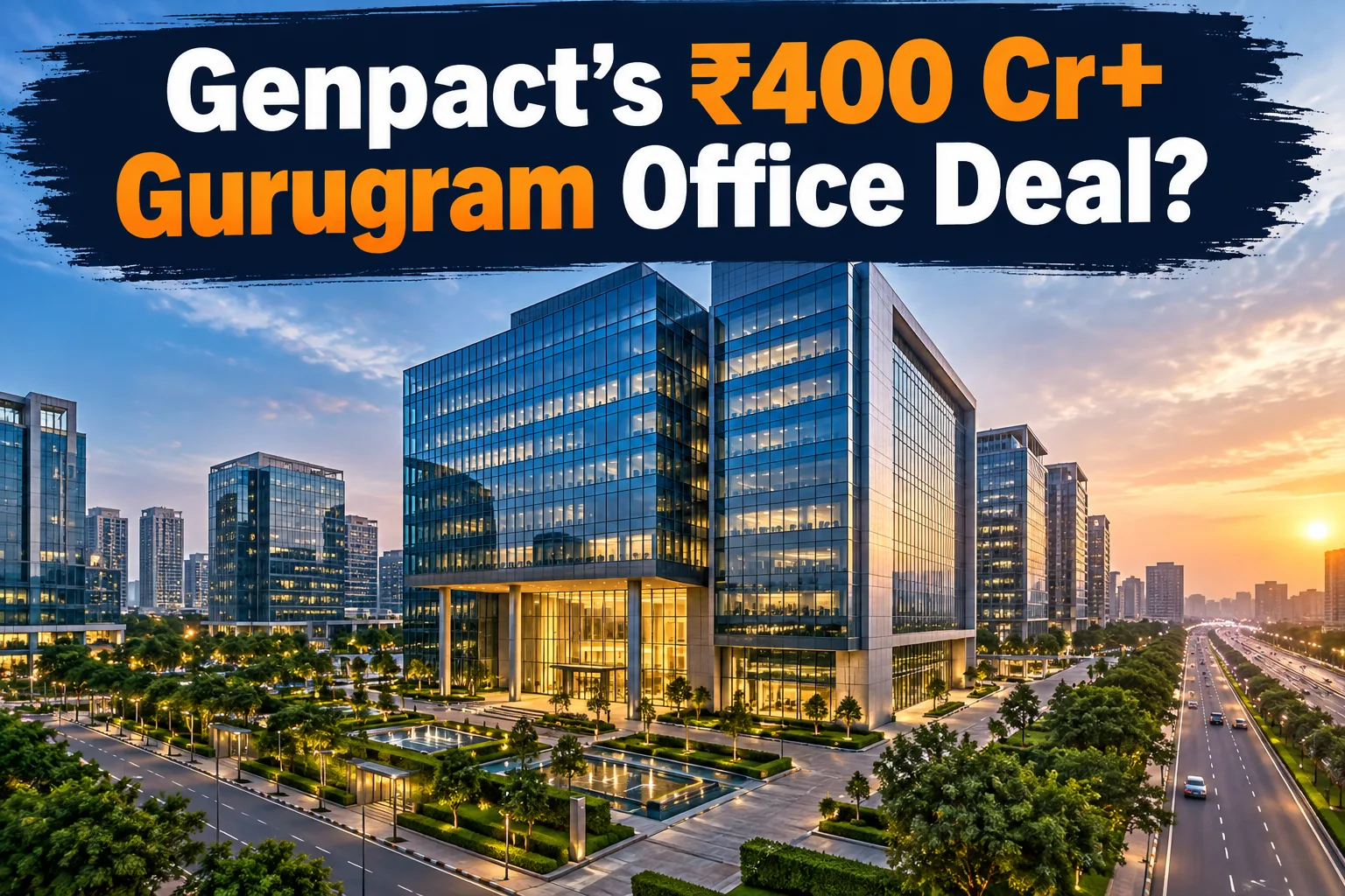 Genpact'S Landmark 400,000 Sq Ft Office Deal In Gurugram