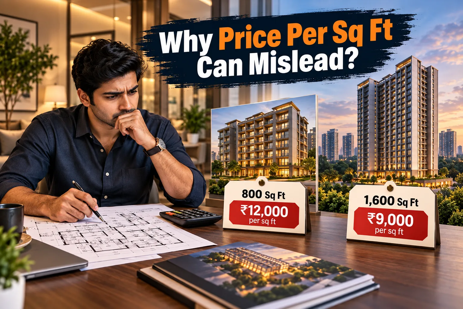 Price Per Sq. Ft.: What You Need To Know For Property In India
