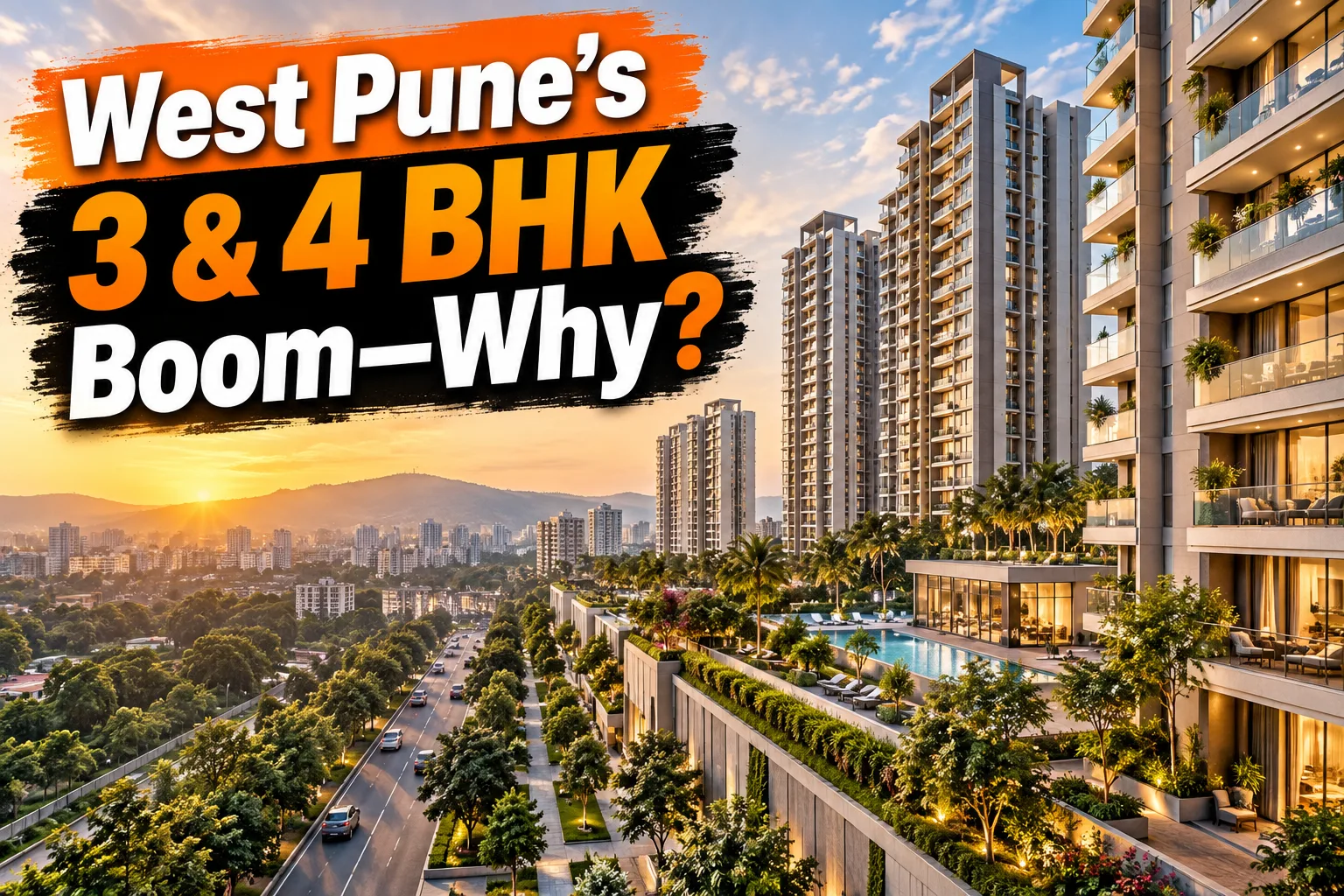 West Pune 3 & 4 BHK Projects: Why Demand Is Soaring