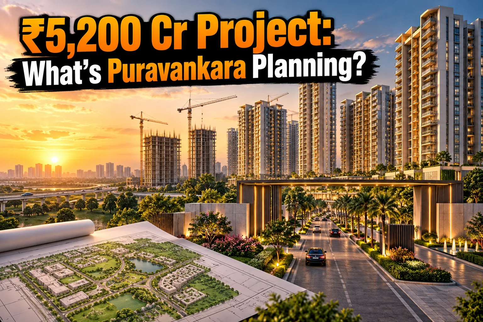 Puravankara Enters Delhi-NCR With ₹5,200 Cr Greater Noida Project