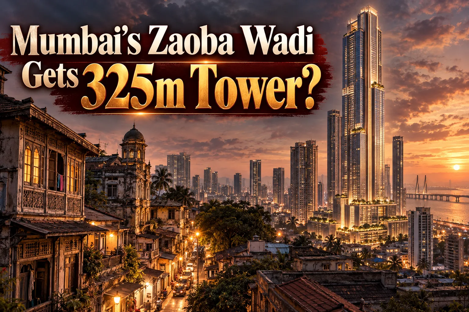 ZaobaWadi Redevelopment: Marine Lines' 250-Year Legacy Reimagined