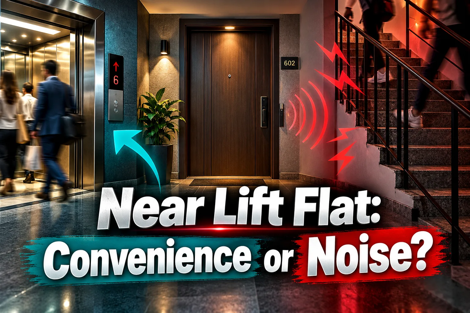 Flat Near Lift Or Staircase: Convenience Vs. Noise Guide