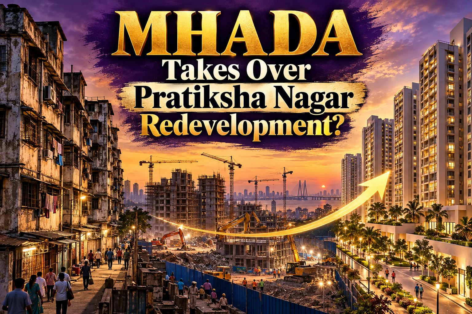 MHADA'S Pratiksha Nagar Redevelopment: A New Approach