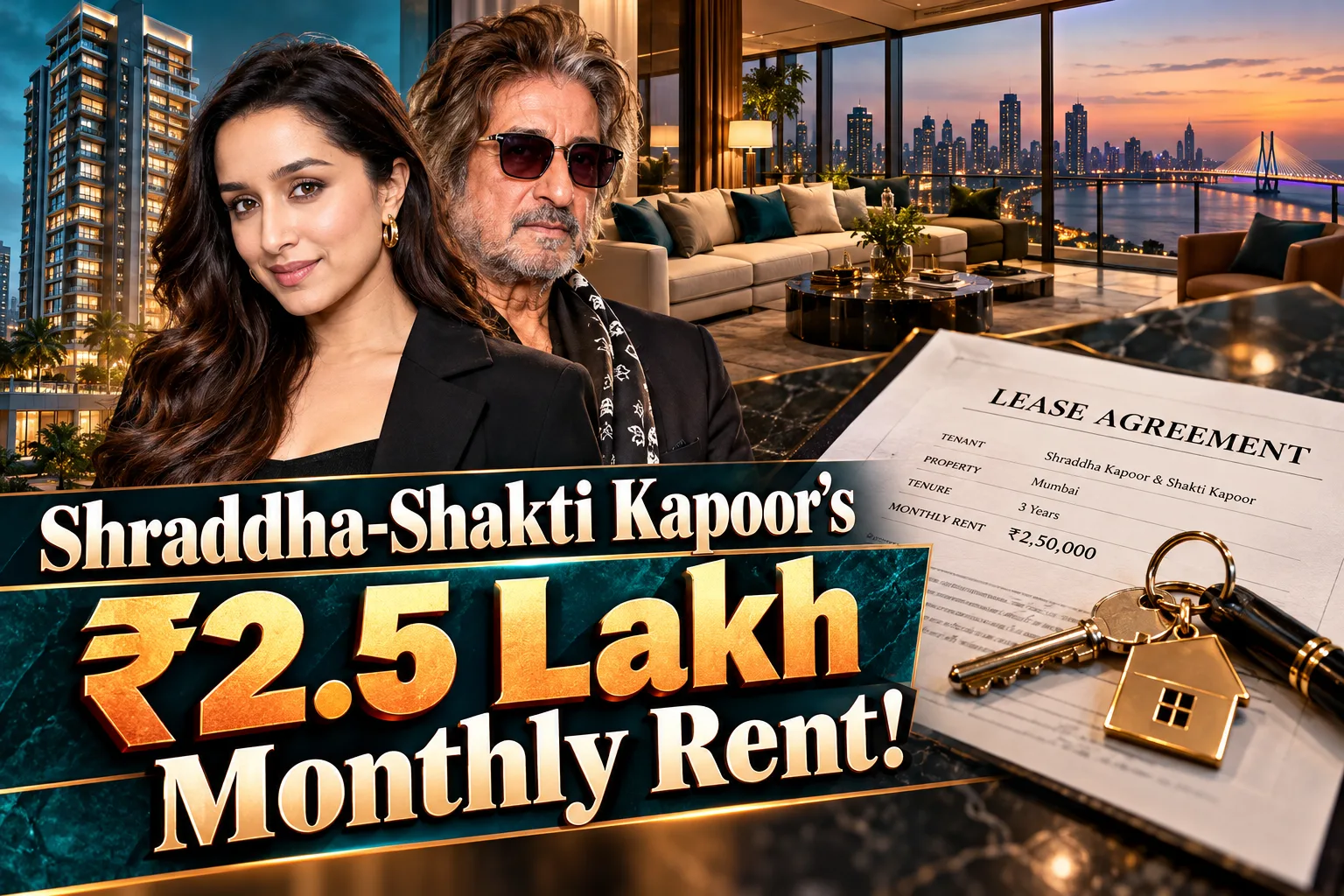 Shraddha Kapoor'S Mahalaxmi Flat: Lucrative Mumbai Rental Deal