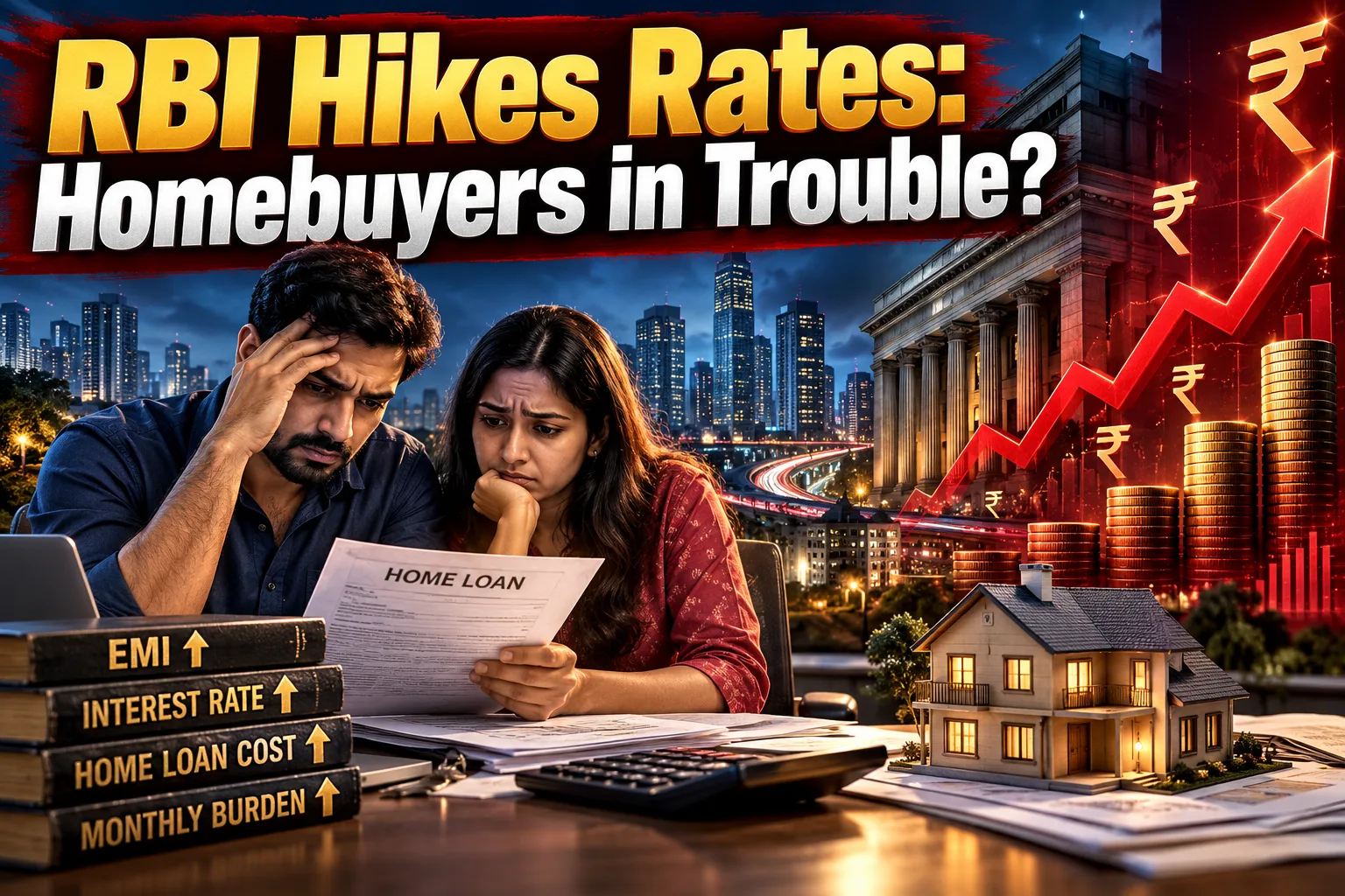 Rbi Repo Rate Hike: Impact On Your Home Loan EMIs & Tenure