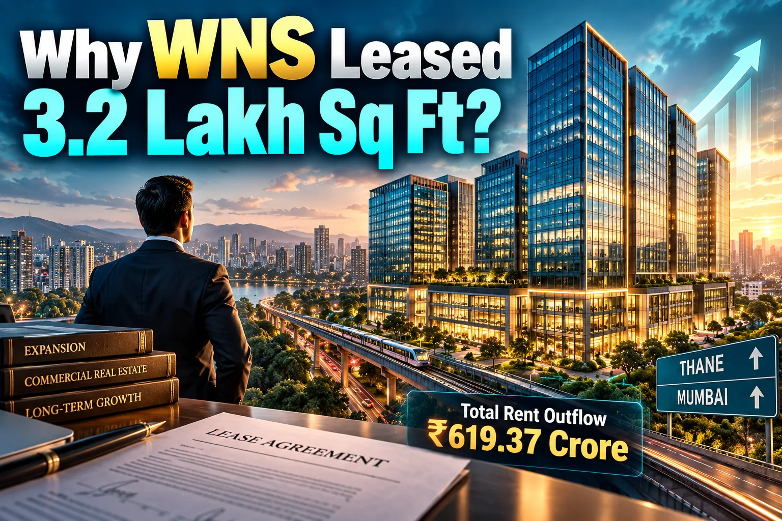 Wns Secures 3.22 Lakh Sq Ft Office Space In Thane