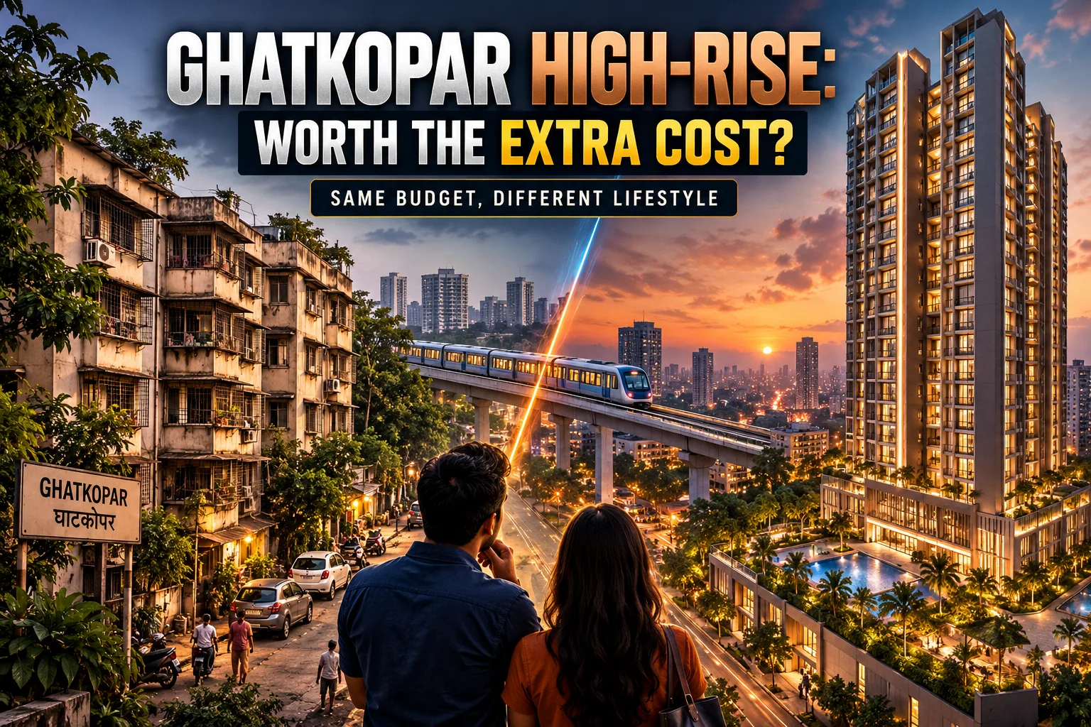 Ghatkopar Property: Old Society Vs. New High-Rise Buying Guide