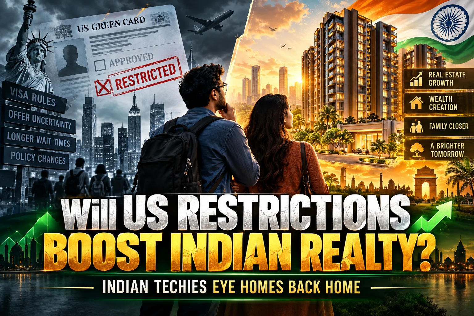 Us Green Card Delays & Indian Property Investment For Techies