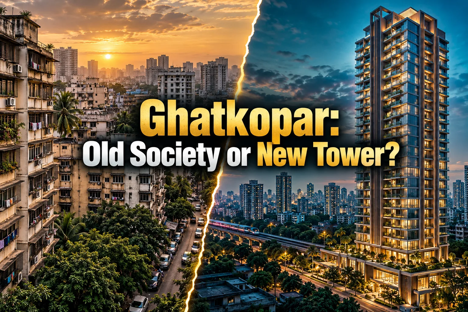 Ghatkopar Flat: Old Society Vs. New High-Rise – A Budget Guide