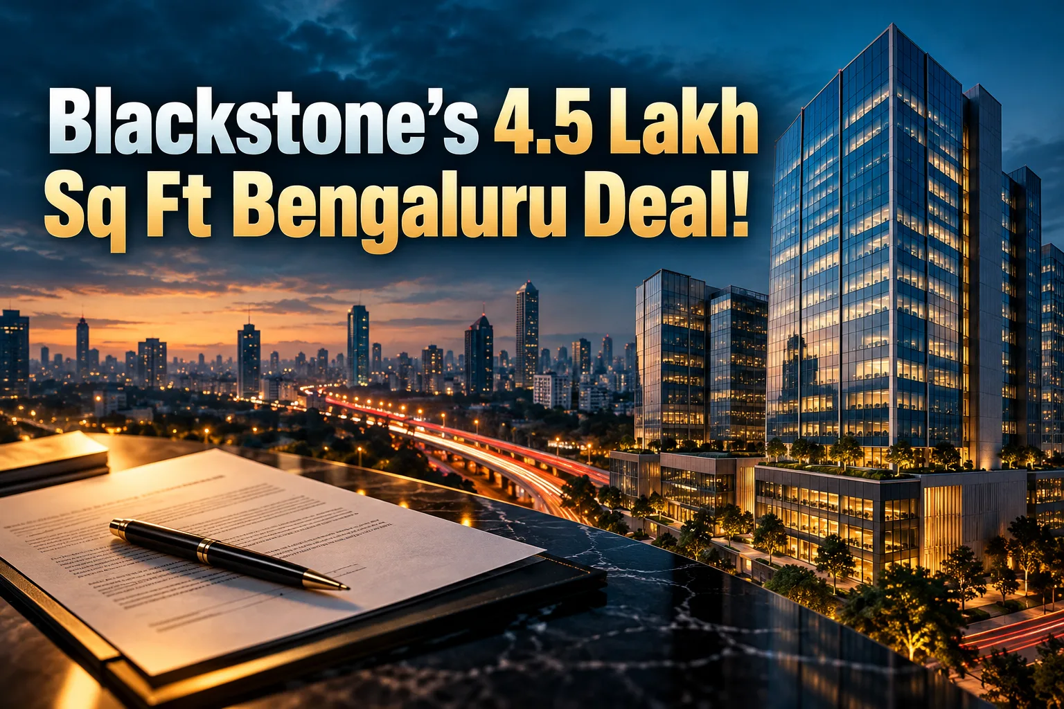 Blackstone'S ₹265 Cr Bengaluru Lease: Deal Breakdown