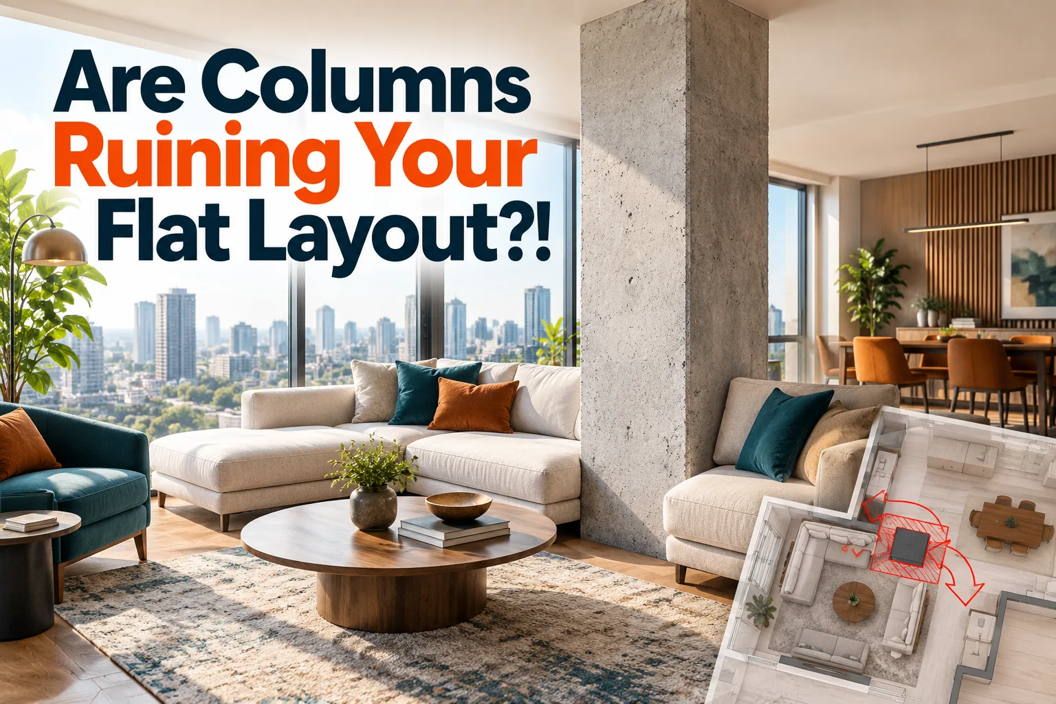 Apartment Layout: Why Column Placement Matters For Living