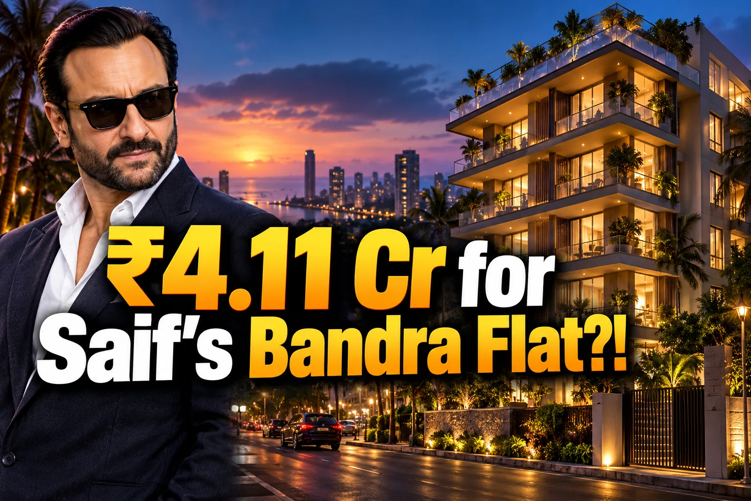 Saif Ali Khan'S Bandra Flat Sale: Mumbai Property Insights