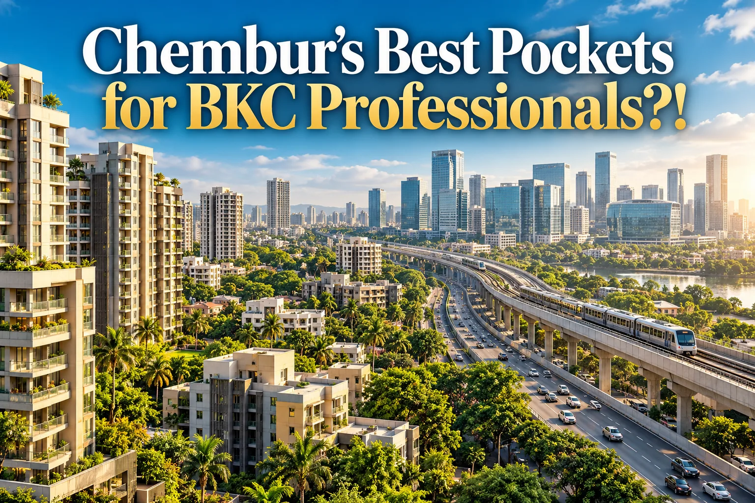 Chembur To Bkc: Best Pockets For A Shorter Commute