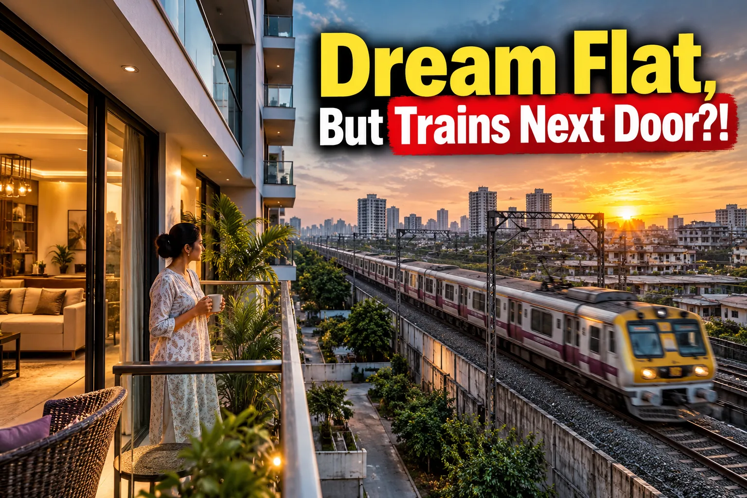 Buying Property Near A Railway Line: Pros, Cons & Tips