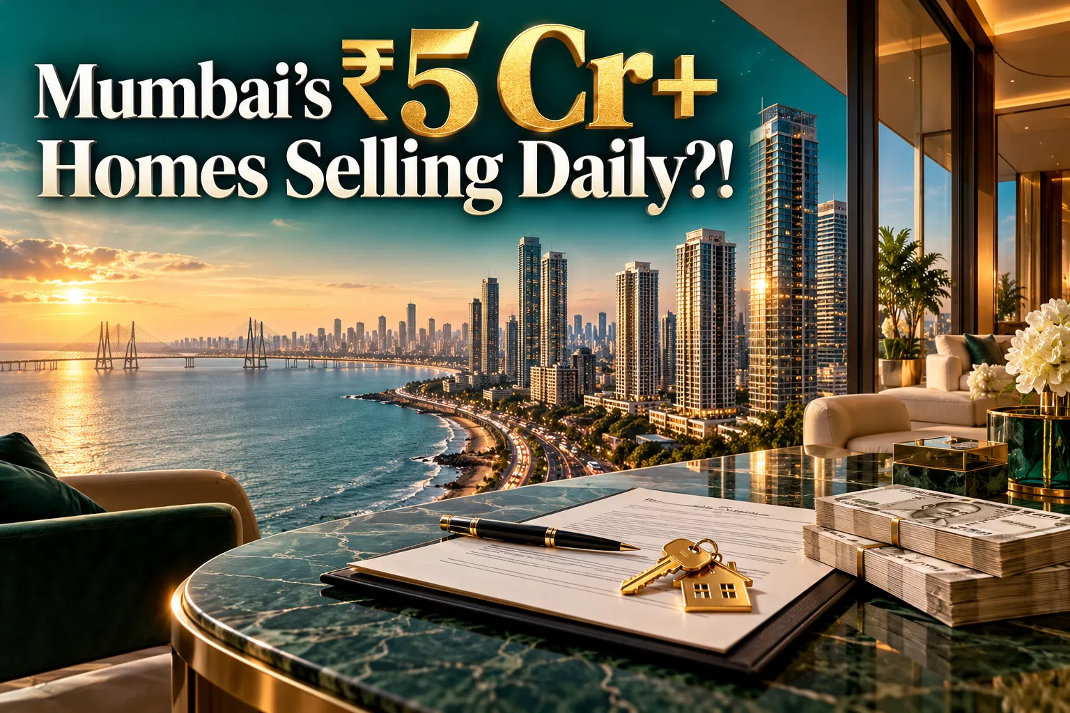 Mumbai Luxury Housing: ₹32K Crore Sales In Six Months