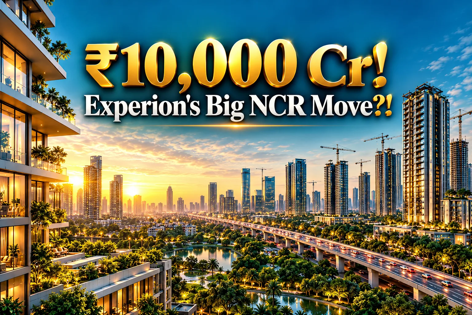 Experion'S ₹10,000 Cr Ncr Luxury Housing Push & Plans