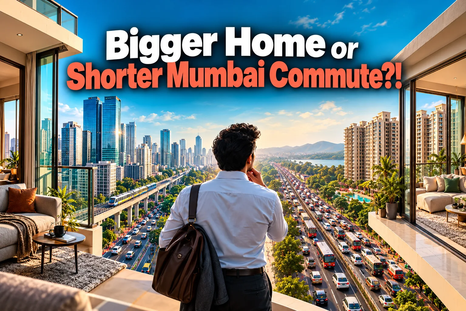 Mumbai Home Buyer: Small Flat Near Work Vs Big Home Far Away