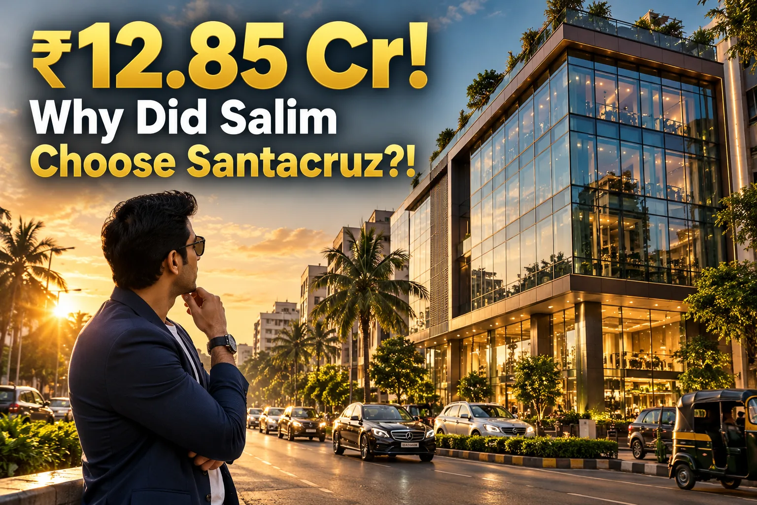 Salim Merchant'S ₹12.85 Cr Mumbai Commercial Property Deal