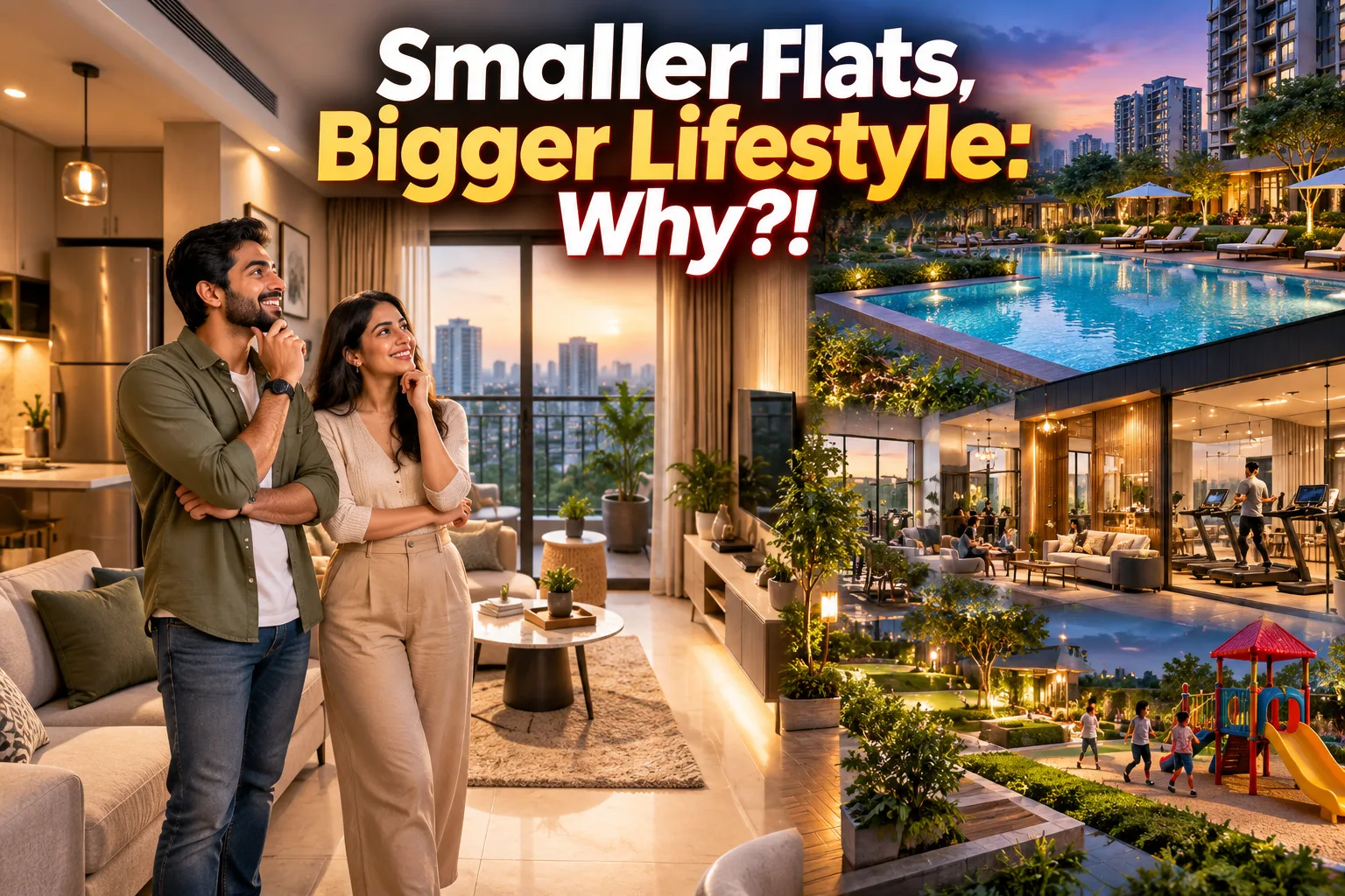 Young Indians Opt For Smaller Homes With Better Amenities